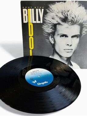 Billy Idol Don’t Stop LP Vinyl 1981 Chrysalis CEP 4000 Mony Mony